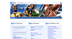 Desktop Screenshot of midasathletics.com